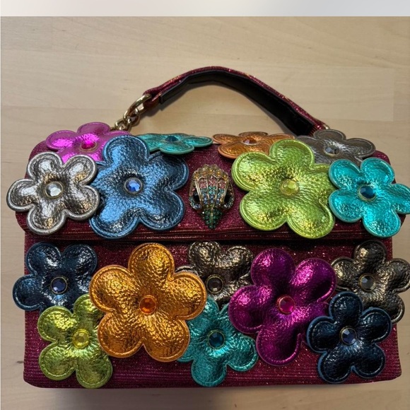 Kurt Geiger Handbags - Kurt Geiger Multicolor Floral Kensington Crossbody Bag